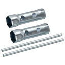 uxcell ハンドコンビネーションソケットレンチセット デュアルエンドレンチ 六角ソケット ソケットサイズ16-18 mm 2個