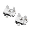 uxcell 冷蔵庫熱過負荷保護装置 1/5HP用150W 冷蔵庫交換部品 2.9x3.2x2.2cm 2個入り
