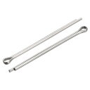uxcell 割りピン ステンレス鋼クリップ ファスナーフィッティング 自動車 メカニズム 電気機器用 2mm x 40mm