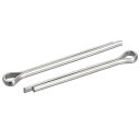 uxcell 割りピン ステンレス鋼クリップ ファスナーフィッティング 自動車 電気機器用 6mm x 90mm(4)
