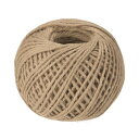 uxcell 園芸麻縄 ジュートロープ紐 工芸品 ギフト 包装 園芸 結婚式の装飾用 100M 2.5mm ブラウン