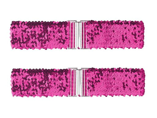 Allegra K 装飾ベルト ドレス用 ストレッチ ワイドウエストベルト シャイニー スパンコール レディース ローズレッド 60 cm Allegra K 装飾ベルト ドレス用 ストレッチ ワイドウエストベルト シャイニー スパンコール レディース ローズレッド 60 cm