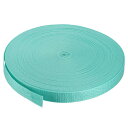 uxcell ウェブストラップ ポリプロピレン ヘビー級 屋外用ストラップバンド 25 mm 46 M ウォーターブルー