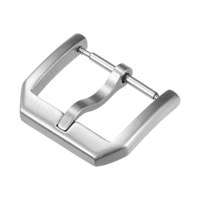 uxcell ウォッチ ブラッシュド SUS304 ナローサイドタイプバックル ステンレス鋼 ブラッシュ仕上げ 時..