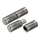 uxcell バレルヒンジ溶接 73 mm x 20 オスーメス 鉄製 ヒンジピン 金属 ホーム ゲート ドア ウィンドウ用 4ペア入り