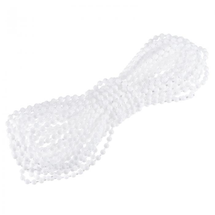 uxcell ブラインドビーズチェーンコード ローマブラインド 縦型ローラーシェード 窓カーテンブラインド用 交換部品 1000cm ホワイト