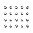 uxcell 軸受ボール 炭素鋼 精密研磨 7mm 200個(4)