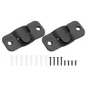 PATIKIL フラッシュマウントブ ラケット 43x19mm 4個 連結ハンギングバックル ステンレススチール壁掛けフック ピクチャーフレーム アート 時計 ...