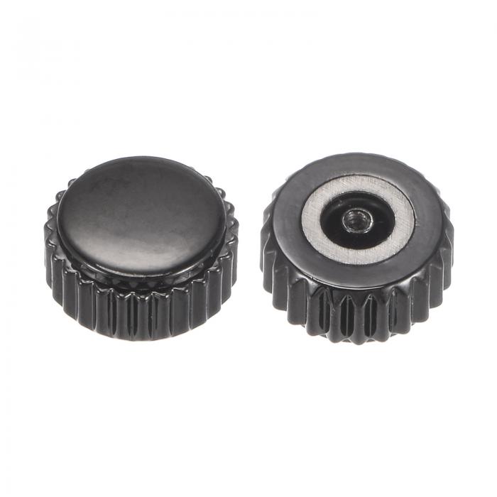 uxcell 時計のクラウン SUS304 ヘッド付き ショートステムウォッチ 3.5x7mm
