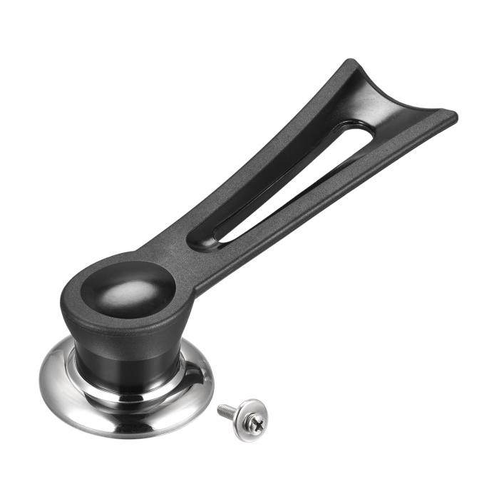 uxcell ポットの蓋カバーノブ交換 スタンド ハンドル 長いスタンダー付き キッチン パン ポット グリッ..