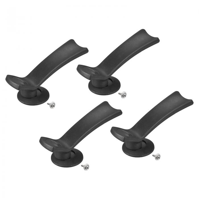 uxcell ポットの蓋カバーノブ交換 スタンド ハンドル 長いスタンダー付き キッチン パン ポット グリッ..