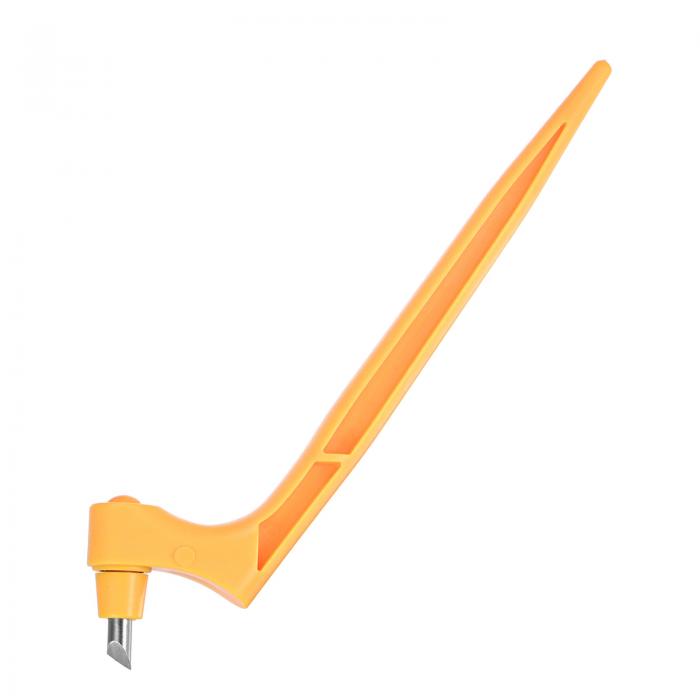 uxcell クラフト切削工具 360 度回転ブレード ステンレス鋼 カッター 15度のブレード付き DIY クラフト..