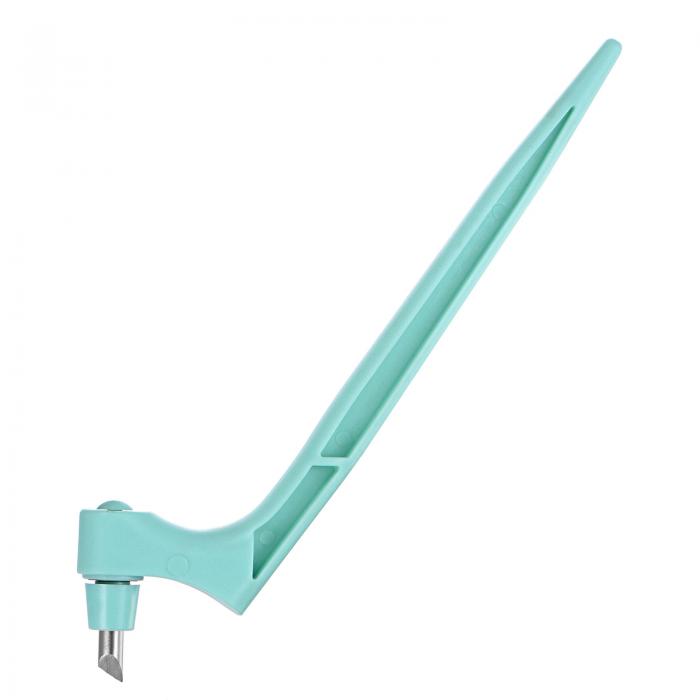 uxcell クラフト切削工具 360 度回転ブレード ステンレス鋼 カッター 15度のブレード付き DIY クラフト..