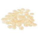 uxcell スクリューキャップカバー ネジキャップカバー プラスチック ネジ飾りカバー プラスカムフィッティングナット セルフタッピンねじ用 ベージュ 16....
