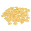 uxcell スクリューキャップカバー ネジキャップカバー プラスチック ネジ飾りカバー プラスカムフィッティングナット セルフタッピンねじ用 ダークベージュ ...