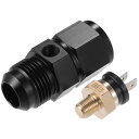 uxcell 自動車エンジン温度冷却ファンスイッチ継手アダプター 12AN 190°F オン-175°F オフ 1セット(2)