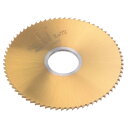 uxcell 丸鋸ブレード 直径63 mm 厚さ1.5 mm 72歯 16 mmアーバー付き M35コバルト高速度鋼チタンコーティングフライス盤 ステンレス鋼銅...