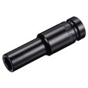 uxcell ポイントインパクトソケット 13 mmドライブx11 mmディープインパクトソケット 熱処理済み CR-V鋼 長さ80 mm 6ポイントメトリック...