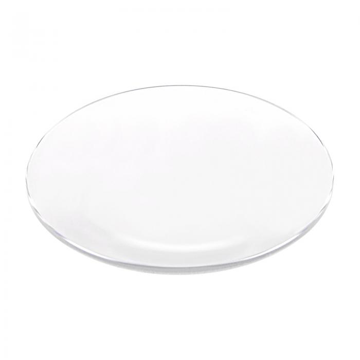 uxcell 時計ガラスサファイアクリスタルレンズ 単一ドーム ラウンド 38mm直径 1.3 mmエッジ厚さ 交換部品 クリア