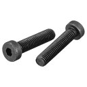 uxcell 六角ボルト M8x35mm 六角穴付き 薄型ヘッドキャップ ねじボルト 12.9グレード炭素鋼 10個入り(4)