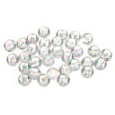 PATIKIL 直径10mm アクリルビーズ ジュエリー制作 200個入り アクリルラウンドビーズ スペーサービーズ ブレスレット ピアス ネックレス DIY ...