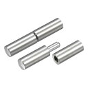uxcell ヒンジ溶接 ヒンジピン 60mm x 12mm オスーメス 201 ステンレス鋼 金属 ホームゲート ドア ウィンドウ用 4ペア入り