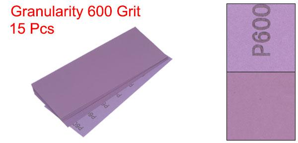 uxcell サンディングシート 600グリット 230 mmx93 mm 酸化アルミニウムサンドペー...