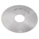 uxcell 丸鋸ブレード 直径80 mm 厚さ0.5 mm 72歯 高速度鋼(HSS)フライス盤 22 mmアーバー付き 木製PVCアルミニウム切削用