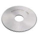 uxcell 丸鋸ブレード 直径63 mm 厚さ2 mm 72歯 6542高速度鋼(HSS)フライスカッター 16 mmアーバー付き木製PVCアルミニウム切削用