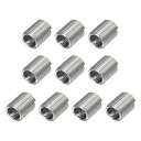 uxcell ワイヤースレッドインサート 1/2-13 UNC 2.0D 304ステンレス鋼 らせんタイプ コイル状ワイヤー ネジ修理 ねじスリーブ スチールシース 10個