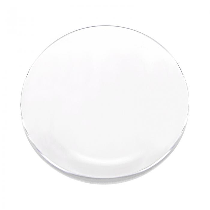uxcell 時計ガラスサファイアクリスタルレンズ 単一ドーム ラウンド 18mm直径 1.3 mmエッジ厚さ 交換部品 クリア