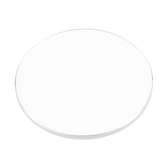 uxcell 時計ガラスサファイアクリ スタルレンズ ラウンド フラット 29mm直径 1.5mm厚さ 交換部品 クリア