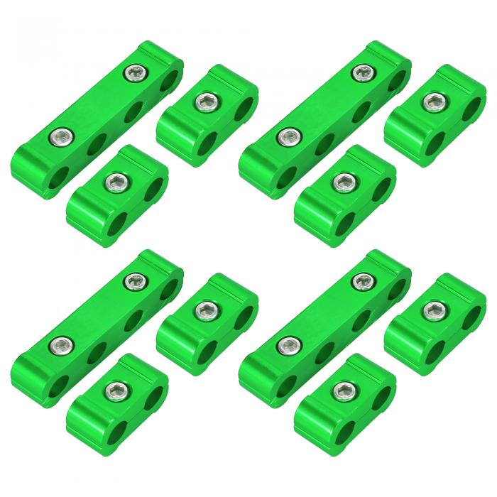 X AUTOHAUX 車のエンジンスパークプラグワイヤーセパレーター 織機ディバイダーオーガナイザークランプ..