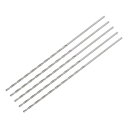 uxcell ジョバードリルビット 0.9 mm ドリルビット 木工 鉄工 HSS 5本セット 全長60 mm 穴あけツール アルミニウム合金用 金属 木材 プ...