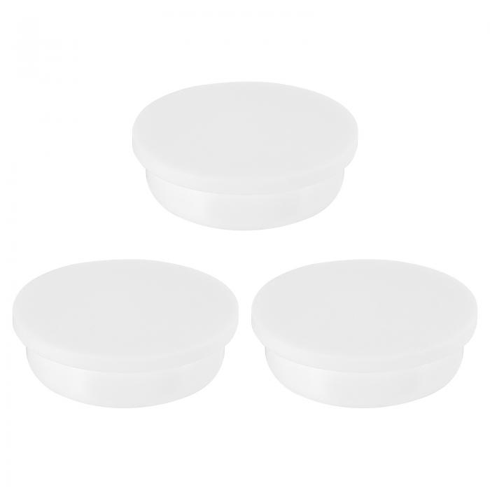 uxcell ホールプラグ シリコーン ゴム ホワイト ソフトフレキシブルストッパー 48-49mmホール 3個入り