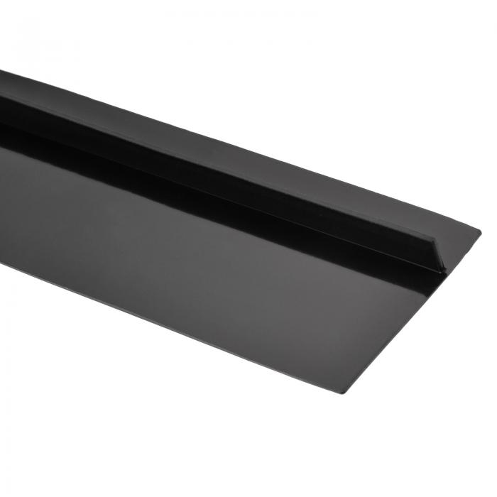 uxcell ストーブギャップカバー シリコン 耐熱性 オーブンギャップ フィラーシールギャップ キッチンカウンター用 620 mm ブラック