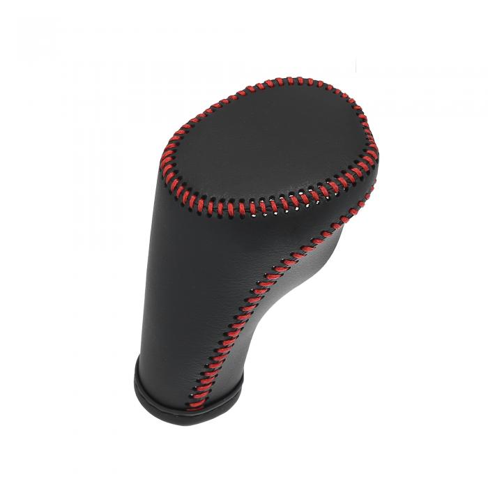 uxcell 車のギアシフトノブカバープロテクター レッドネジ付き Chevr oletに対応 Equinoxに対応 2016-2..