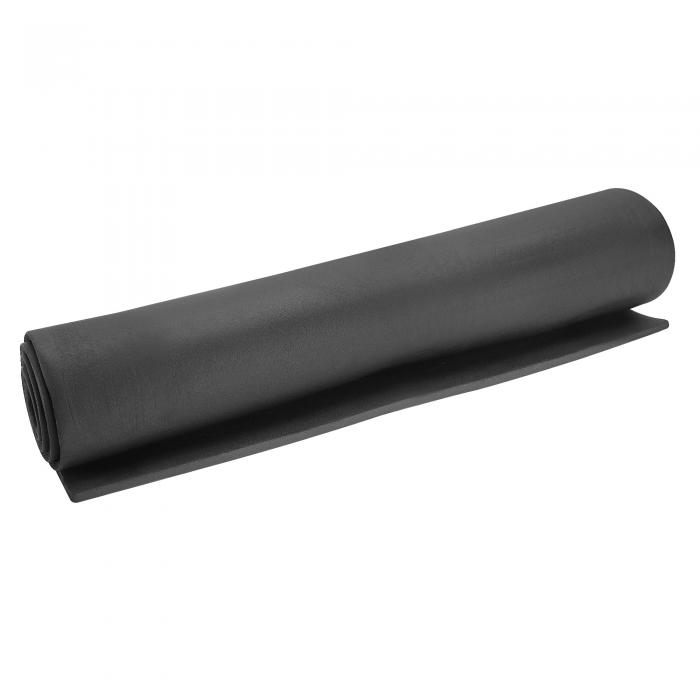 uxcell 断熱ボード 非粘着性 耐熱遮熱フォームシート 壁HVACパイプ用 ブラック 長さ1 m 幅0.5 m 厚さ7 mm