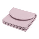 uxcell PUレザービジネスカードケース ビジネス名刺ホルダーウォレット 磁気シャットポケットホルダー 女性用クレジットIDカード ピンク