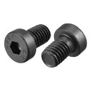 uxcell 六角ボルト M8x12mm 六角穴付き 薄型ヘッドキャップ ねじボルト 12.9グレード炭素鋼 10個入り