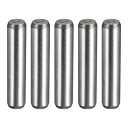 uxcell ノックピン 熱処理合金鋼 明るい仕上がりと正確な位置合わせ 余分な硬度用 8 mm x 1-13 mm 5個入り