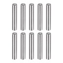 uxcell ノックピン 熱処理合金鋼 明るい仕上がりと正確な位置合わせ 余分な硬度用 1.6 mm x 9.5 mm 10個入り