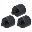 uxcell 3個セット マイクスタンドアダプター 1/4