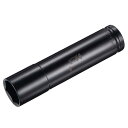 uxcell ディープインパクトソケット 13 mmドライブ 27 mm CR-Vスチール 150 mm長さ 6ポイント メトリックサイズ
