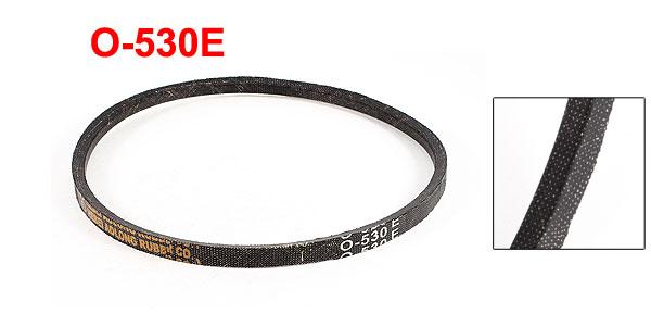 uxcell 洗濯機ベルト ゴム製ブラック ホーム用洗濯機 O-530Eモデル V タイプ ベルト530mm