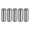 uxcell ノックピン 熱処理合金鋼 明るい仕上がりと正確な位置合わせ 余分な硬度用 8 mm x 25 mm 5個入り