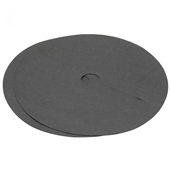 uxcell ツリーマルチリング 82cm 不織布 ツリープロテクターマット プラントカバー 雑草防除用 ラウン..