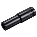 uxcell ポイントインパクトソケット 13 mmドライブx13 mmディープインパクトソケット 熱処理済み CR-V鋼 長さ80 mm 6ポイントメトリック...