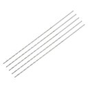 uxcell ジョバードリルビット 0.8 mm ドリルビット 木工 鉄工 HSS 5本セット 全長80 mm 穴あけツール アルミニウム合金用 金属 木材 プ...