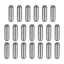 uxcell ノックピン 熱処理合金鋼 明るい仕上がりと正確な位置合わせ 余分な硬度用 5 mm x 16 mm 20個入り